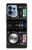 W3931 DJ Mixer Graphic Paint Hülle Schutzhülle Taschen und Leder Flip für Motorola Edge+ (2023), X40, X40 Pro, Edge 40 Pro