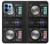 W3931 DJ Mixer Graphic Paint Hülle Schutzhülle Taschen und Leder Flip für Motorola Edge+ (2023), X40, X40 Pro, Edge 40 Pro