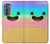 W3939 Ice Cream Cute Smile Hülle Schutzhülle Taschen und Leder Flip für Motorola Edge (2022)