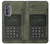 W3959 Military Radio Graphic Print Hülle Schutzhülle Taschen und Leder Flip für Motorola Edge (2022)
