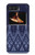 W3950 Textile Thai Blue Pattern Hülle Schutzhülle Taschen Flip für Motorola Moto Razr 2022