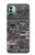 W3944 Overhead Panel Cockpit Hülle Schutzhülle Taschen und Leder Flip für Nokia G11, G21