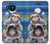 W3915 Raccoon Girl Baby Sloth Astronaut Suit Hülle Schutzhülle Taschen und Leder Flip für Nokia 8.3 5G
