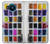 W3956 Watercolor Palette Box Graphic Hülle Schutzhülle Taschen und Leder Flip für Nokia 8.3 5G