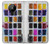 W3956 Watercolor Palette Box Graphic Hülle Schutzhülle Taschen und Leder Flip für Nokia 5.3