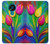 W3926 Colorful Tulip Oil Painting Hülle Schutzhülle Taschen und Leder Flip für Nokia 3.4