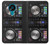 W3931 DJ Mixer Graphic Paint Hülle Schutzhülle Taschen und Leder Flip für Nokia 3.4