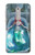 W3911 Cute Little Mermaid Aqua Spa Hülle Schutzhülle Taschen und Leder Flip für Nokia 6.1, Nokia 6 2018