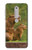 W3917 Capybara Family Giant Guinea Pig Hülle Schutzhülle Taschen und Leder Flip für Nokia 6.1, Nokia 6 2018