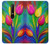 W3926 Colorful Tulip Oil Painting Hülle Schutzhülle Taschen und Leder Flip für Nokia 6.1, Nokia 6 2018