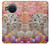 W3916 Alpaca Family Baby Alpaca Hülle Schutzhülle Taschen und Leder Flip für Nokia X20