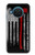 W3958 Firefighter Axe Flag Hülle Schutzhülle Taschen und Leder Flip für Nokia X20