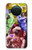 W3914 Colorful Nebula Astronaut Suit Galaxy Hülle Schutzhülle Taschen und Leder Flip für Nokia X10