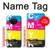 W3930 Cyan Magenta Yellow Key Hülle Schutzhülle Taschen und Leder Flip für Nokia X10