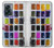 W3956 Watercolor Palette Box Graphic Hülle Schutzhülle Taschen und Leder Flip für OnePlus Nord N300