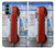 W3925 Collage Vintage Pay Phone Hülle Schutzhülle Taschen und Leder Flip für OnePlus Nord N200 5G
