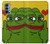 W3945 Pepe Love Middle Finger Hülle Schutzhülle Taschen und Leder Flip für OnePlus Nord N200 5G