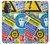 W3960 Safety Signs Sticker Collage Hülle Schutzhülle Taschen und Leder Flip für OnePlus Nord N20 5G