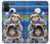 W3915 Raccoon Girl Baby Sloth Astronaut Suit Hülle Schutzhülle Taschen und Leder Flip für OnePlus Nord N10 5G
