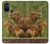 W3917 Capybara Family Giant Guinea Pig Hülle Schutzhülle Taschen und Leder Flip für OnePlus Nord N10 5G