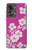 W3924 Cherry Blossom Pink Background Hülle Schutzhülle Taschen und Leder Flip für OnePlus Nord 2T