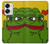 W3945 Pepe Love Middle Finger Hülle Schutzhülle Taschen und Leder Flip für OnePlus Nord 2T