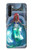 W3912 Cute Little Mermaid Aqua Spa Hülle Schutzhülle Taschen und Leder Flip für OnePlus Nord