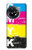 W3930 Cyan Magenta Yellow Key Hülle Schutzhülle Taschen und Leder Flip für OnePlus 11R