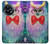 W3934 Fantasy Nerd Owl Hülle Schutzhülle Taschen und Leder Flip für OnePlus 11R