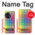 W3942 LGBTQ Rainbow Plaid Tartan Hülle Schutzhülle Taschen und Leder Flip für OnePlus 11R