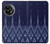 W3950 Textile Thai Blue Pattern Hülle Schutzhülle Taschen und Leder Flip für OnePlus 11R