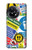 W3960 Safety Signs Sticker Collage Hülle Schutzhülle Taschen und Leder Flip für OnePlus 11R