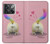 W3923 Cat Bottom Rainbow Tail Hülle Schutzhülle Taschen und Leder Flip für OnePlus 10T