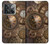 W3927 Compass Clock Gage Steampunk Hülle Schutzhülle Taschen und Leder Flip für OnePlus 10T