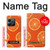 W3946 Seamless Orange Pattern Hülle Schutzhülle Taschen und Leder Flip für OnePlus 10T