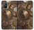 W3927 Compass Clock Gage Steampunk Hülle Schutzhülle Taschen und Leder Flip für OnePlus 8T