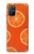 W3946 Seamless Orange Pattern Hülle Schutzhülle Taschen und Leder Flip für OnePlus 8T