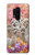 W3916 Alpaca Family Baby Alpaca Hülle Schutzhülle Taschen und Leder Flip für OnePlus 8 Pro