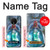 W3912 Cute Little Mermaid Aqua Spa Hülle Schutzhülle Taschen und Leder Flip für OnePlus 7T