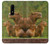 W3917 Capybara Family Giant Guinea Pig Hülle Schutzhülle Taschen und Leder Flip für OnePlus 6