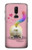 W3923 Cat Bottom Rainbow Tail Hülle Schutzhülle Taschen und Leder Flip für OnePlus 6