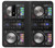 W3931 DJ Mixer Graphic Paint Hülle Schutzhülle Taschen und Leder Flip für OnePlus 6