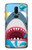 W3947 Shark Helicopter Cartoon Hülle Schutzhülle Taschen und Leder Flip für OnePlus 6