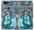 W3911 Cute Little Mermaid Aqua Spa Hülle Schutzhülle Taschen und Leder Flip für OnePlus 5T