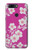 W3924 Cherry Blossom Pink Background Hülle Schutzhülle Taschen und Leder Flip für OnePlus 5T