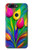 W3926 Colorful Tulip Oil Painting Hülle Schutzhülle Taschen und Leder Flip für OnePlus 5T