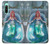 W3911 Cute Little Mermaid Aqua Spa Hülle Schutzhülle Taschen und Leder Flip für Sony Xperia 10 IV