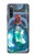 W3912 Cute Little Mermaid Aqua Spa Hülle Schutzhülle Taschen und Leder Flip für Sony Xperia 10 IV