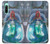 W3912 Cute Little Mermaid Aqua Spa Hülle Schutzhülle Taschen und Leder Flip für Sony Xperia 10 IV