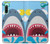 W3947 Shark Helicopter Cartoon Hülle Schutzhülle Taschen und Leder Flip für Sony Xperia 10 IV